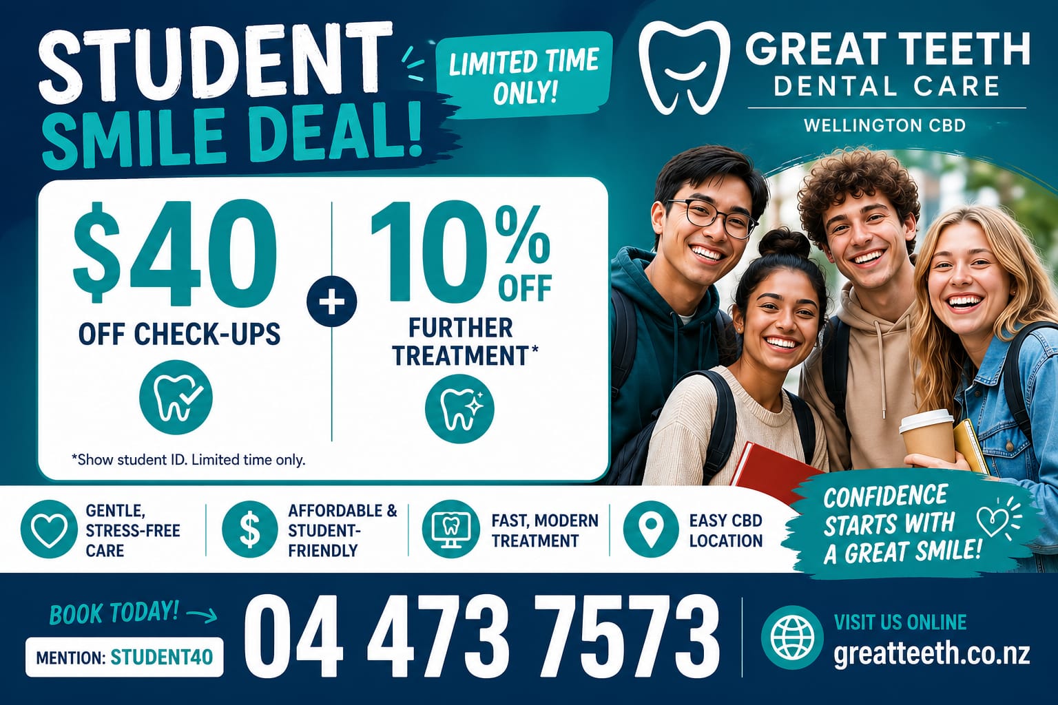 Student discounts